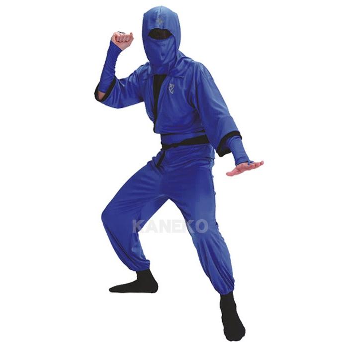 忍者 コスプレ ザ 忍者 青 忍者コスチューム 時代劇衣装 隠密 Ninja コスプレ ハロウィン 仮装 A 1493 Cs1612 4347acjj パーティークラッカーのカネコ 通販 Yahoo ショッピング