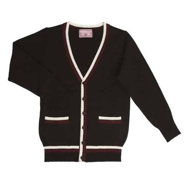 制服 スクール カーディガン ライン入り スクールニット 学生服