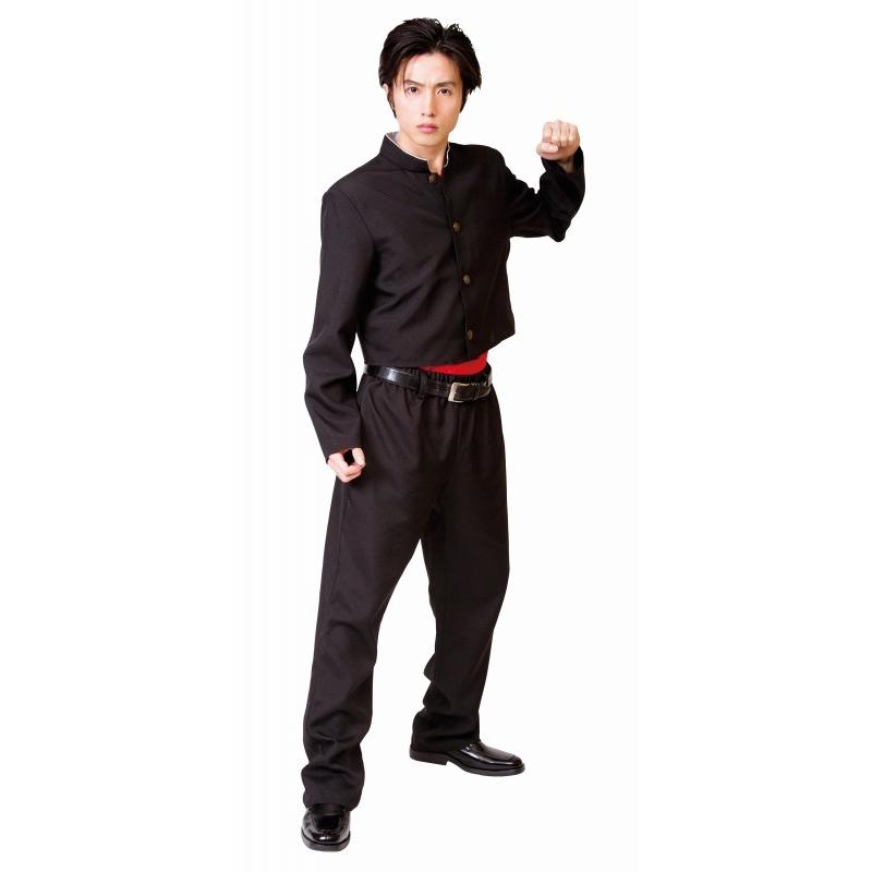 MENコス スクール短ラン/ 学ラン 制服 コスプレ 学生服 衣装 短