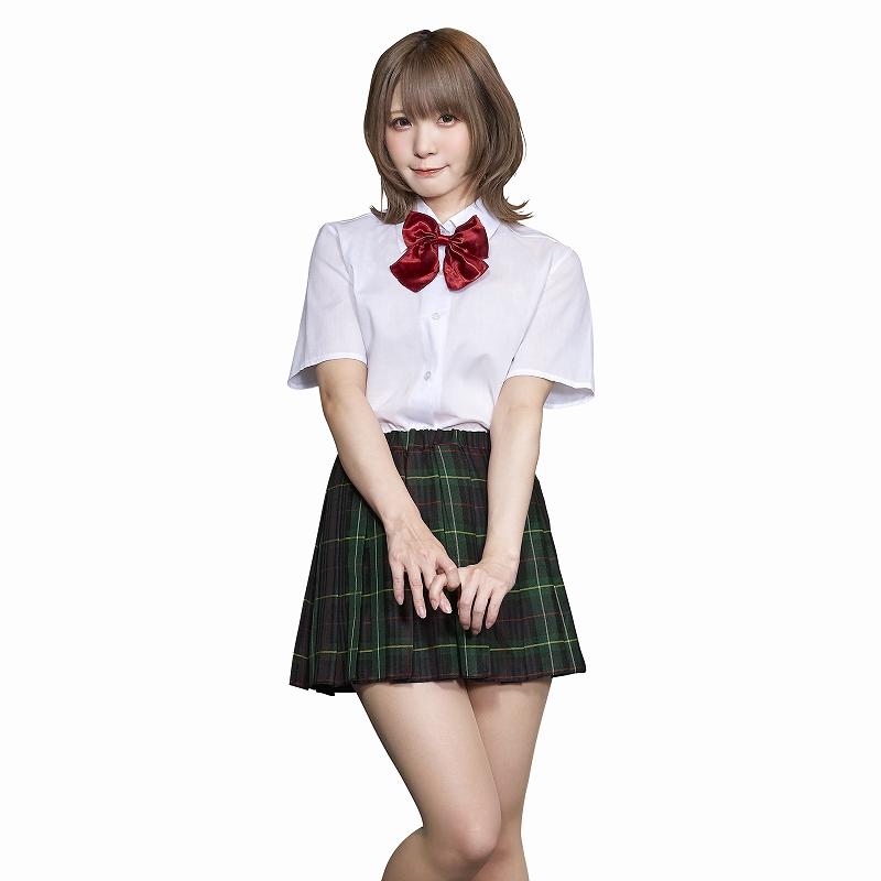 ロリターファションショー　コスプレ衣装 チェック柄　三点セット hw035sbdzk_23na_r.jpg