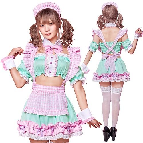 クリアストーン　パステルファンシーメイド コスプレ メイド バレンタイン パステルファンシーメイド