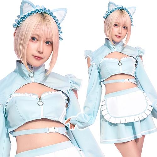 SugarWhip 猫耳ジャージメイド みずいろ /ねこみみメイド SugarWhip 猫耳ジャージメイド みずいろ /ねこみみメイド
