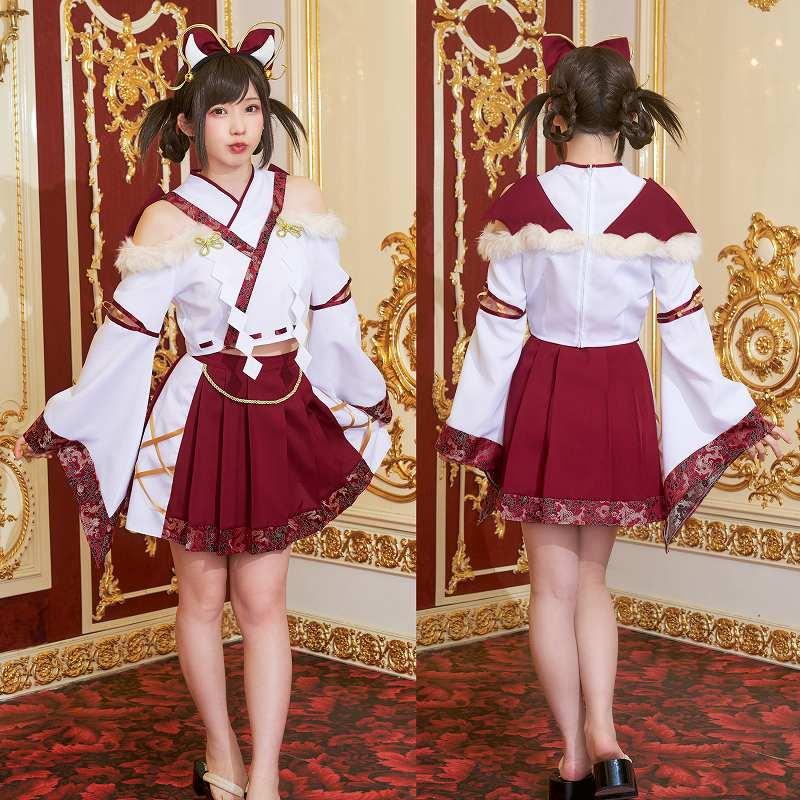 辰之巫女　　/ドラゴン コスプレ コスチューム 巫女服 神事 干支 衣装 年賀状グッズ レディース お正月 辰年 龍 竜 ハロウィン イベント (A-2144_908005)｜p-kaneko｜06