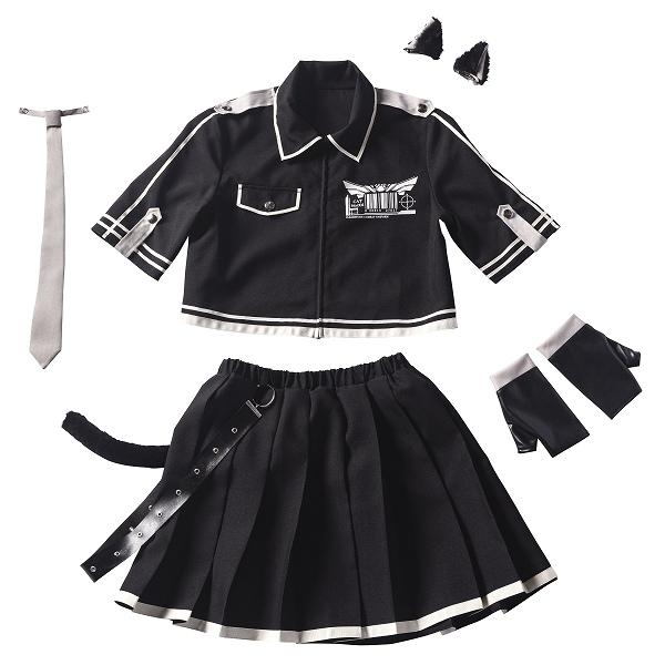 モノキューレ キャット /戦闘系コスチューム 黒ねこ 黒猫 武装