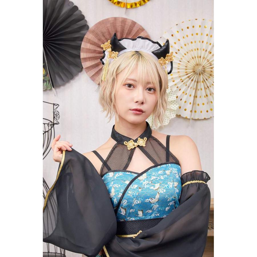 SugarWhip 鬼和メイド /鬼 コスプレ 節分 和風 コスチューム SugarWhip 鬼和メイド /鬼 コスプレ 節分 和風 コスチューム