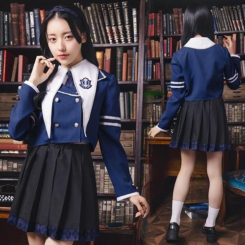ノ*マ様 【衣装オークション第2弾】実使用 チェック制服風フルセット衣装 着画あ ICOS 魔法少女まどか☆マギカ 見滝原中学校 女子制服 まどか 美樹
