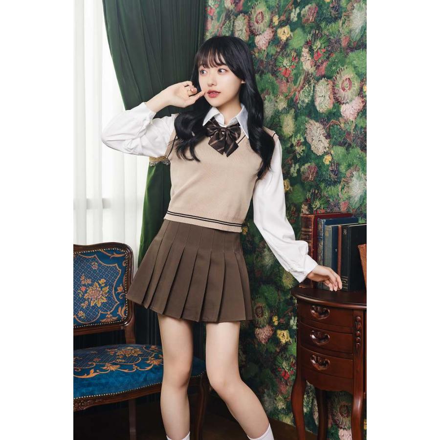 キッズ服　ブレザー / スカート / ベスト（ニット）KUMIKYOKU 楽天市場】ニットベスト キッズ 女の子 春 秋 冬 プルオーバー