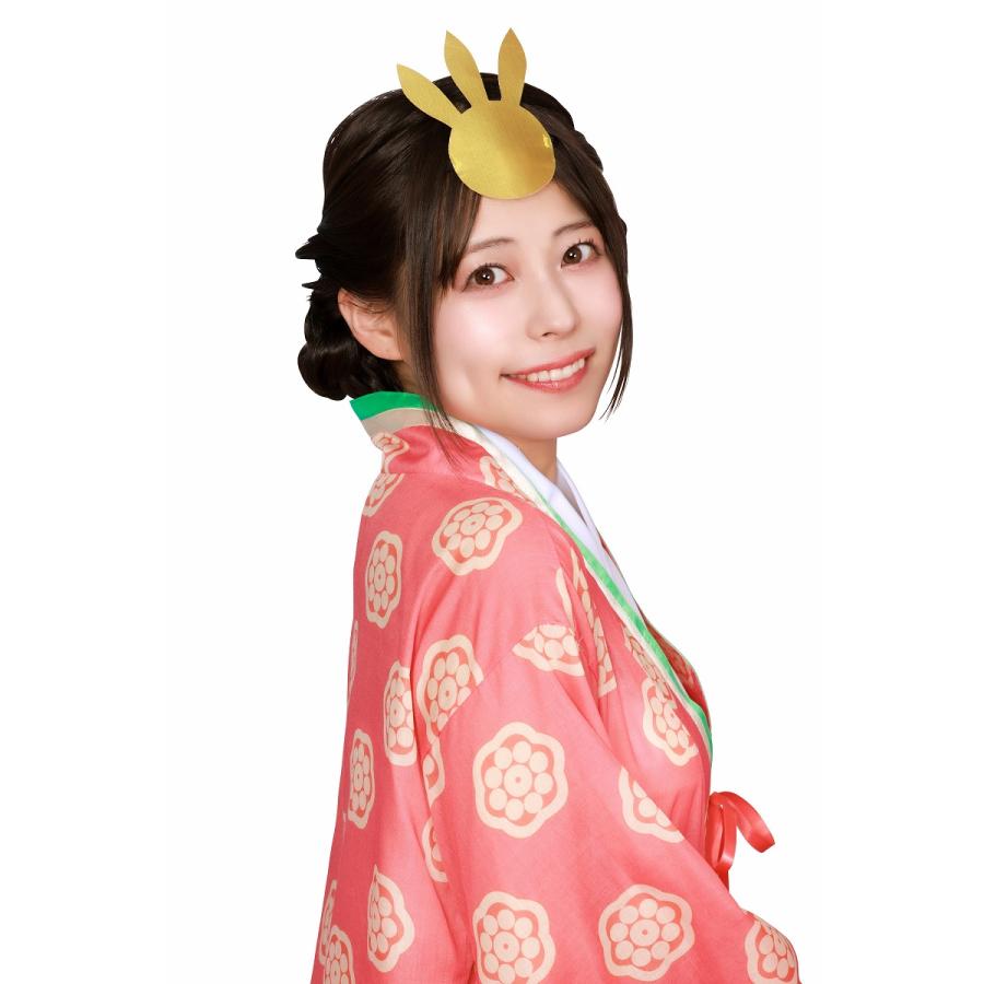 ●タイムセール●新品●　おひなさまセット　紬風衣装と和紙屏風 お雛様 レディース /ひな祭り コスプレ おひなさま 衣装 雛祭り