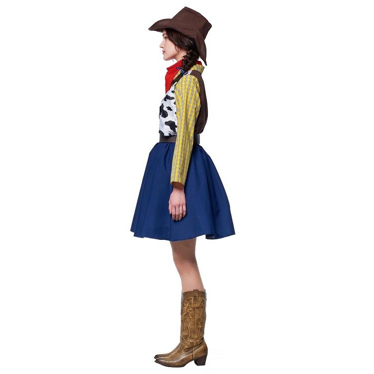 カウガール コスプレ ウエスタンカウガール ウッディ コスチューム トイストーリー 女性用 西部劇 ハロウィン 仮装 Ha62 4999aeia パーティークラッカーのカネコ 通販 Yahoo ショッピング