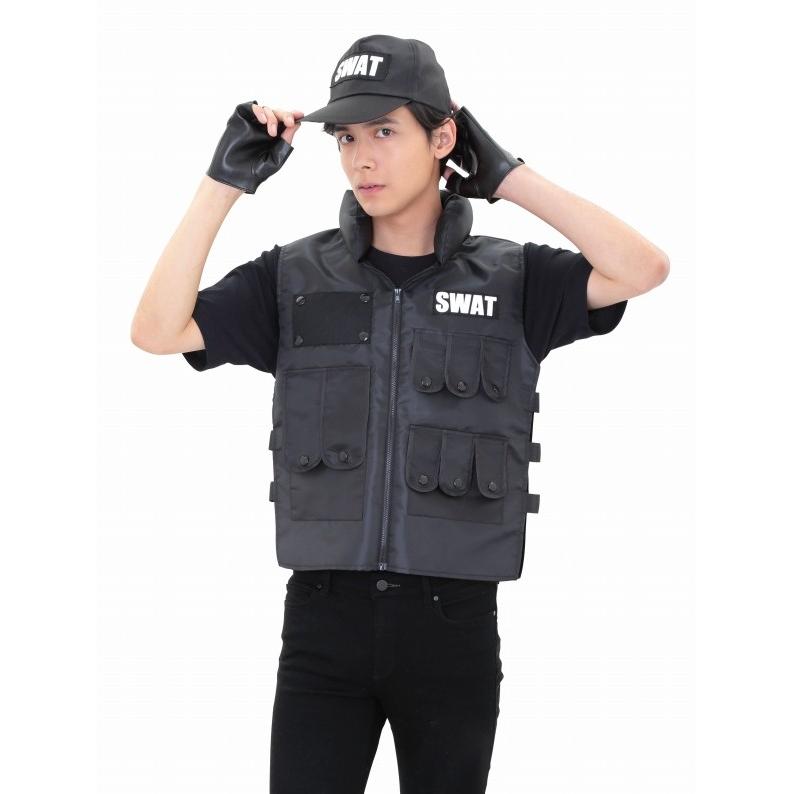 スワット コスプレ SWAT 衣装 警察 ポリス コスチューム 男性 スワット コスプレ SWAT 衣装 警察 ポリス コスチューム 男性
