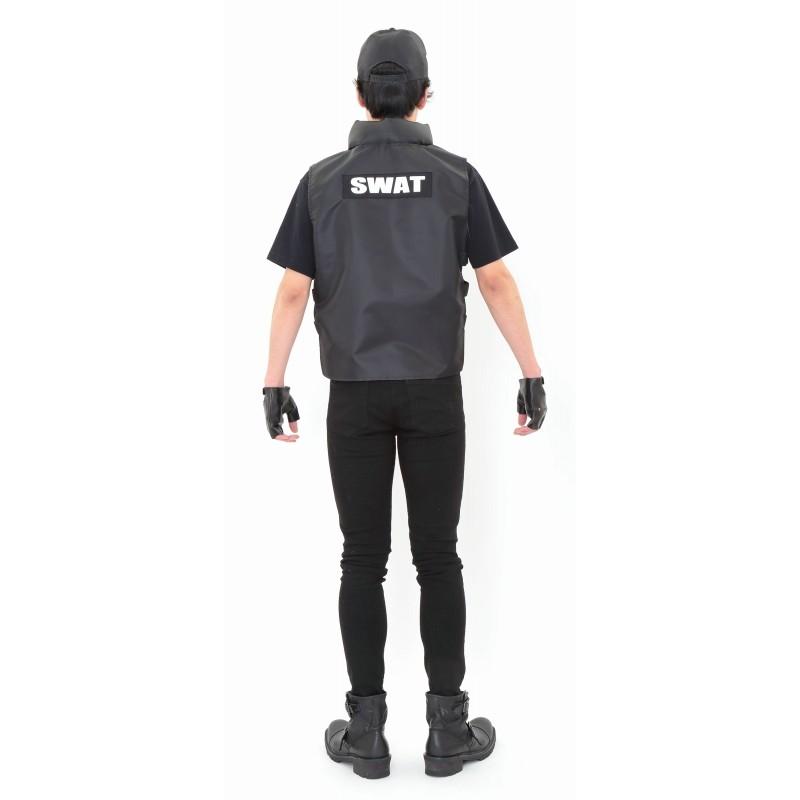 スワット コス コスプレ 仮装 スワット コスチューム メンズ 男性 ポリス swat スワット コスプレ SWAT 衣装 警察 ポリス コスチューム 男性