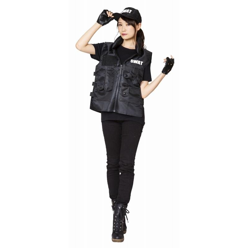 スワット コスプレ SWAT 衣装 警察 ポリス コスチューム 男性 ハロウィン メンズ 衣装 スピードスワット 880547 パーティークラッカーのカネコ - 通販 - Yahoo ショッピング