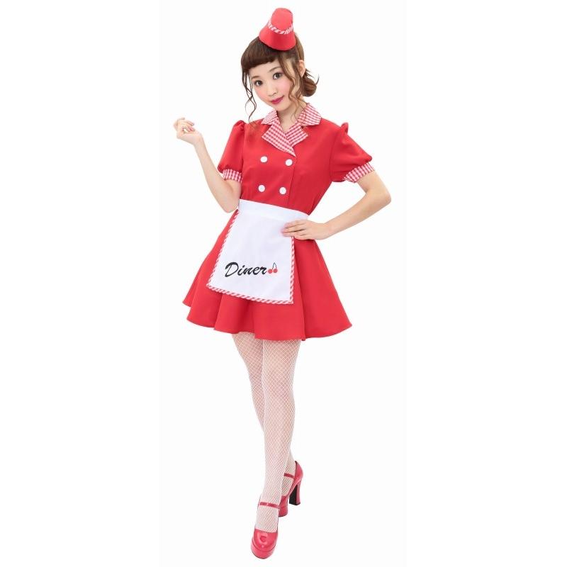 カフェ店員 コスプレ コスチューム 衣装 仮装 ハロウィン 女性 衣装