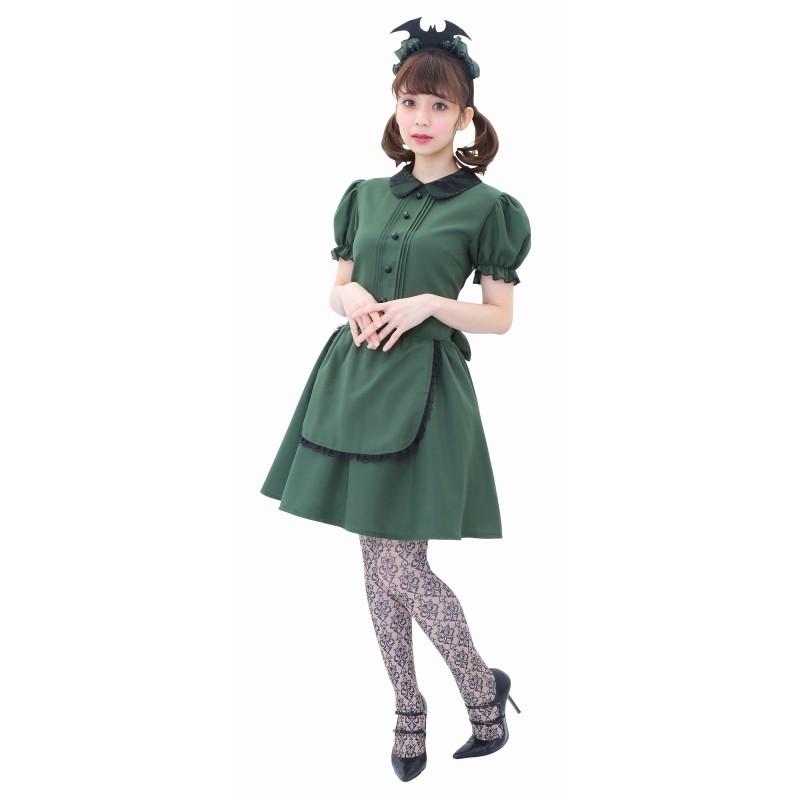メイド コスプレ 中世 ミニスカート ホーンテッドマンション コスチューム ハロウィン 女性 衣装 仮装 洋館メイド ミニ 0370 Ha7075 4999afes パーティークラッカーのカネコ 通販 Yahoo ショッピング