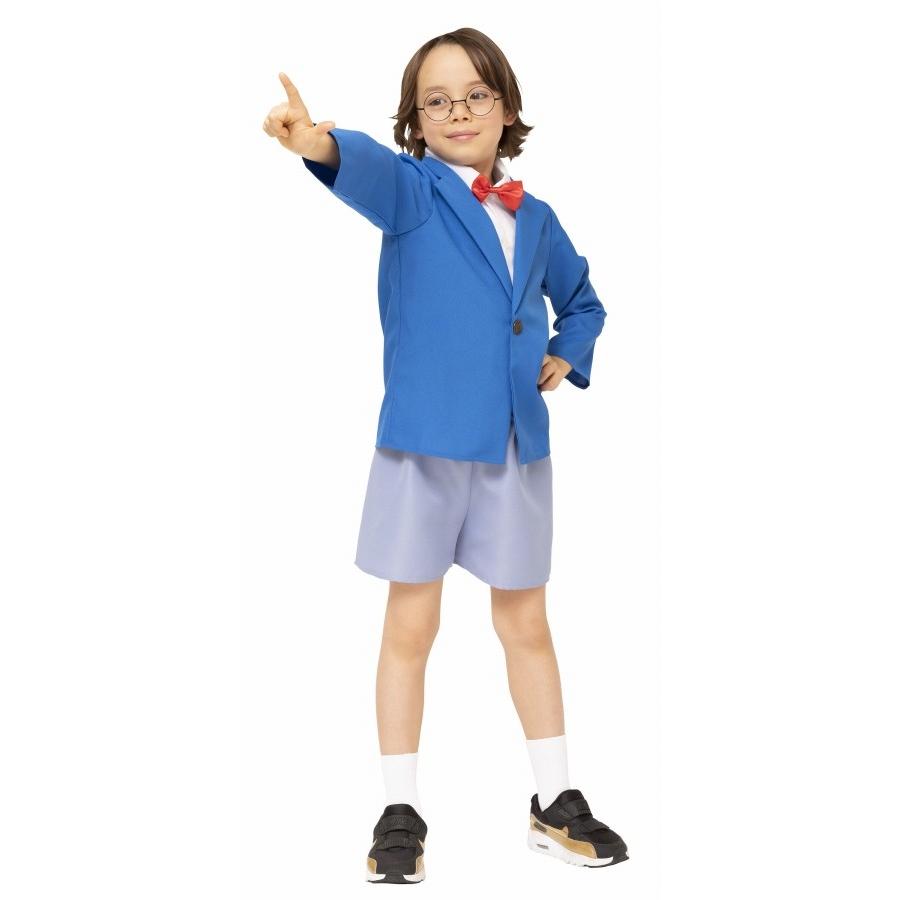 名探偵コナン コスプレ アニメ 公式 コスチューム 子供 キッズ なりきり なり研 ハロウィン 衣装 おぼっちゃん小学生 140 6723