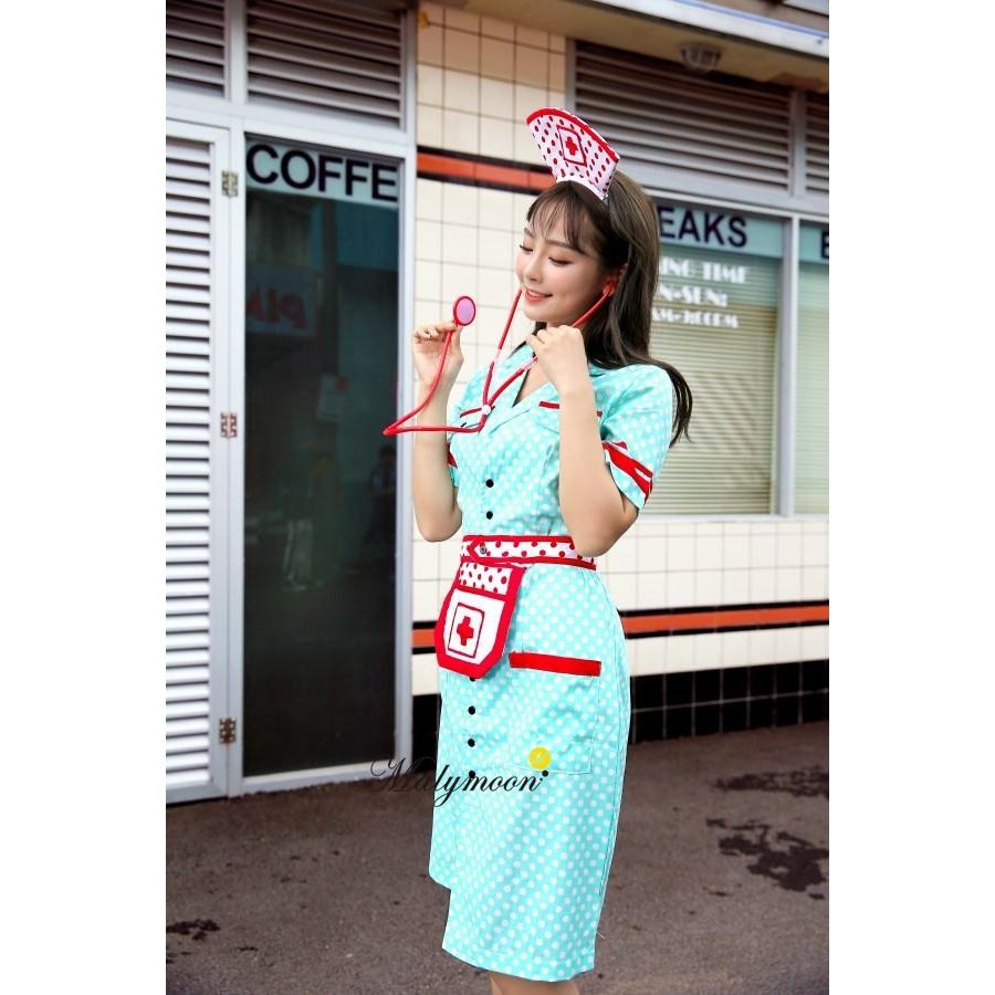 マリームーン コスプレ ナース 看護婦 コスチューム 女性用 レトロ