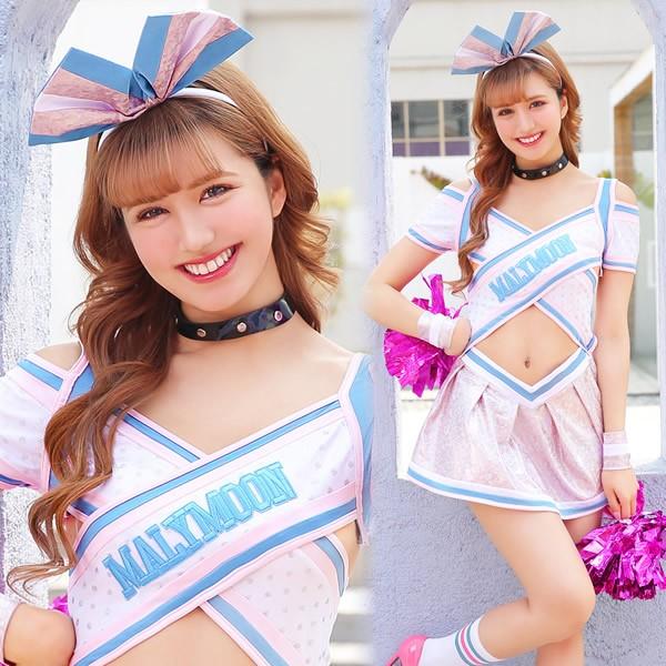 マリームーン コスプレ 応援団 チアリーダー コスチューム 女性