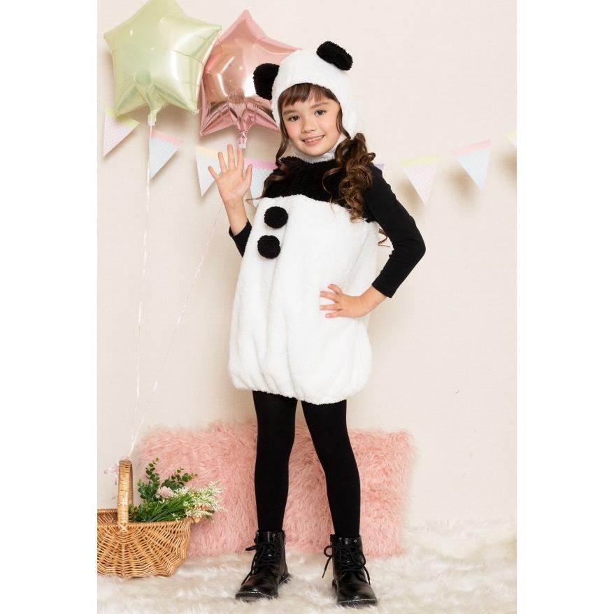 パンダ コスプレ 子供用 ハロウィン コスチューム キッズ 仮装