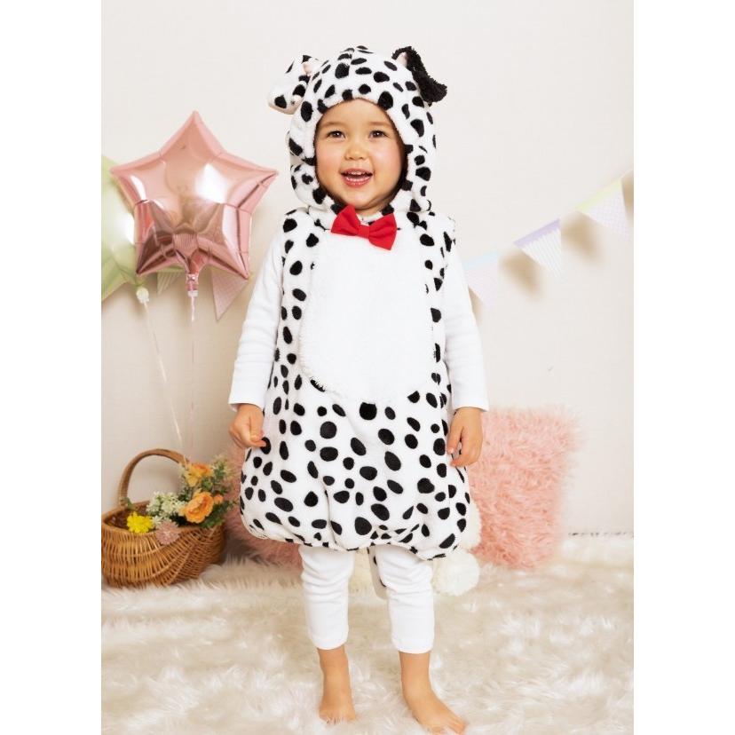 ダルメシアン 衣装 子供用 赤ちゃん コスプレ ハロウィン 子供 衣装 イベント 仮装 マシュマロダルメシアン ベビー 8076 Ha7245 4999afoj パーティークラッカーのカネコ 通販 Yahoo ショッピング