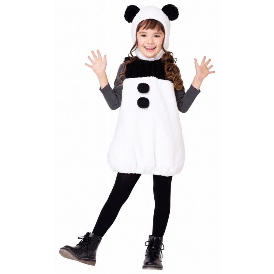 パンダ コスプレ 子供用 ハロウィン コスチューム キッズ 仮装