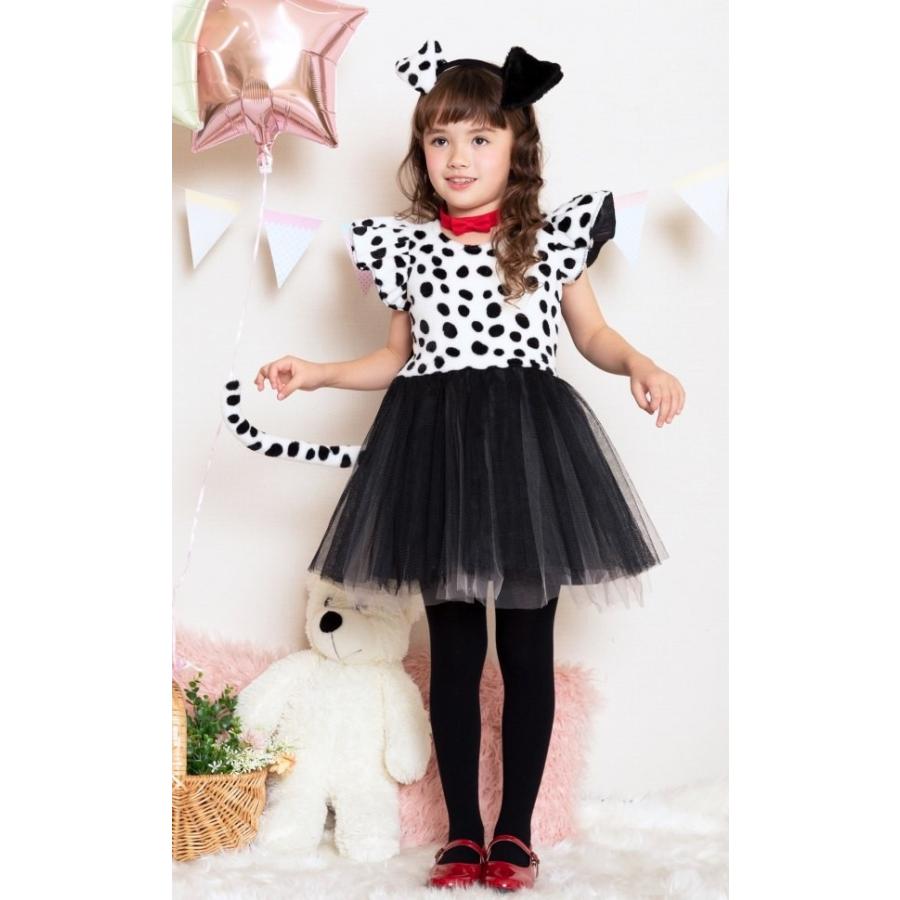 ダルメシアン 衣装 子供用 ハロウィン 衣装 犬 コスプレ 子供用