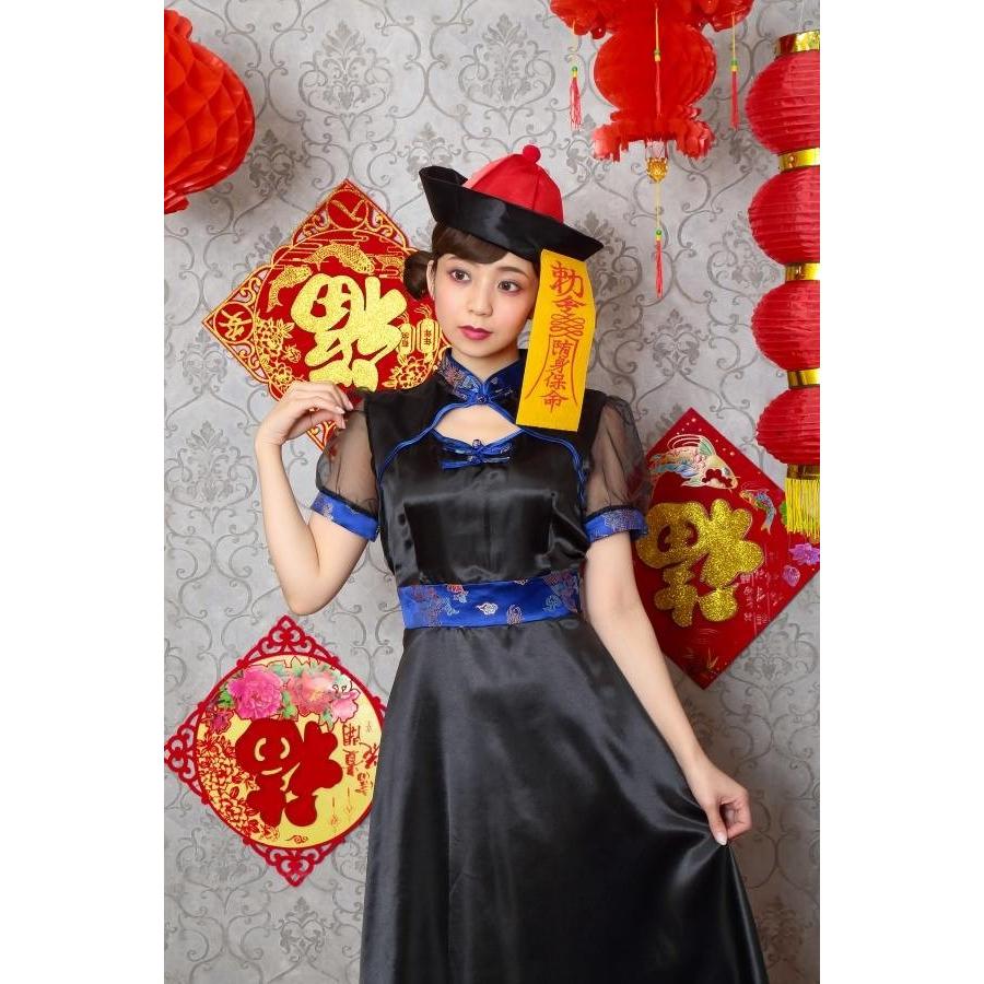 キョンシー コスプレ ロングスカート キョンシーガール 女性 衣装 ハロウィン コスプレ 女性用 大人 集団仮装 エレガントキョンシー 6372 Ha7273 4999afmt パーティークラッカーのカネコ 通販 Yahoo ショッピング