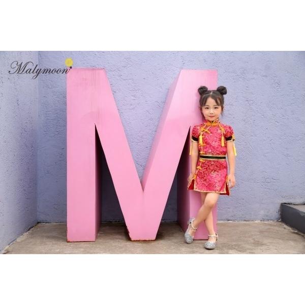 マリームーン コスプレ チャイナドレス コスチューム 子供用 キッズ