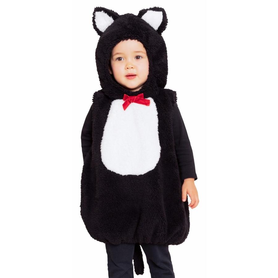 黒猫 衣装 子供用 ネコ コスプレ ハロウィン 子供 衣装 イベント 仮装 マシュマロブラックキャット ベビー 8052 Ha7386 4999afoh パーティークラッカーのカネコ 通販 Yahoo ショッピング
