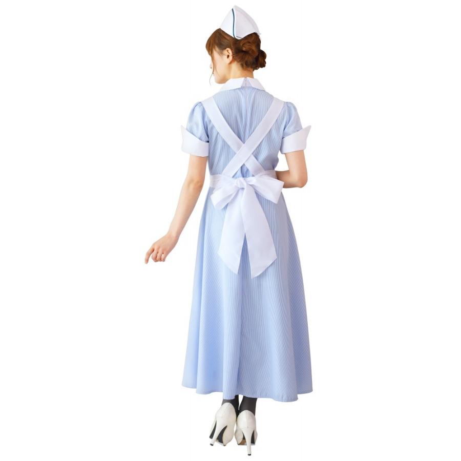 ナース コスプレ 看護婦 コスチューム ハロウィン 女性 衣装 イベント 仮装 レディース ロングスカート/ クラシカル ヴィンテージナース ...