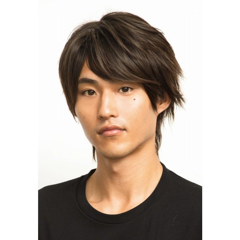 ダークブラウン ショートウィッグ　2個セット 楽天市場】[ヘアネット付き] WIGGY RICH メンズ ベーシック
