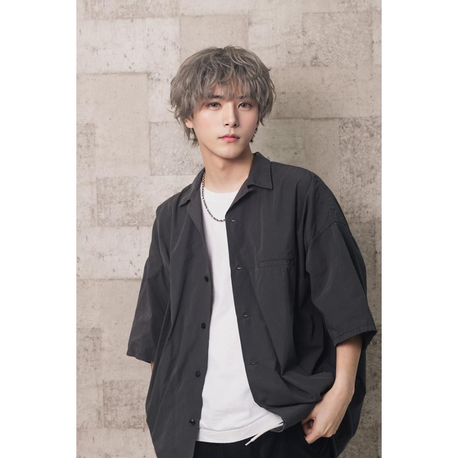 WIGGY RICHメンズ ニュアンスパーマ(アッシュベージュ)　      /メンズウィッグ 男性用 かつら ファッションウィッグ 男装用 仮装 イベント(_912149) |  | 10