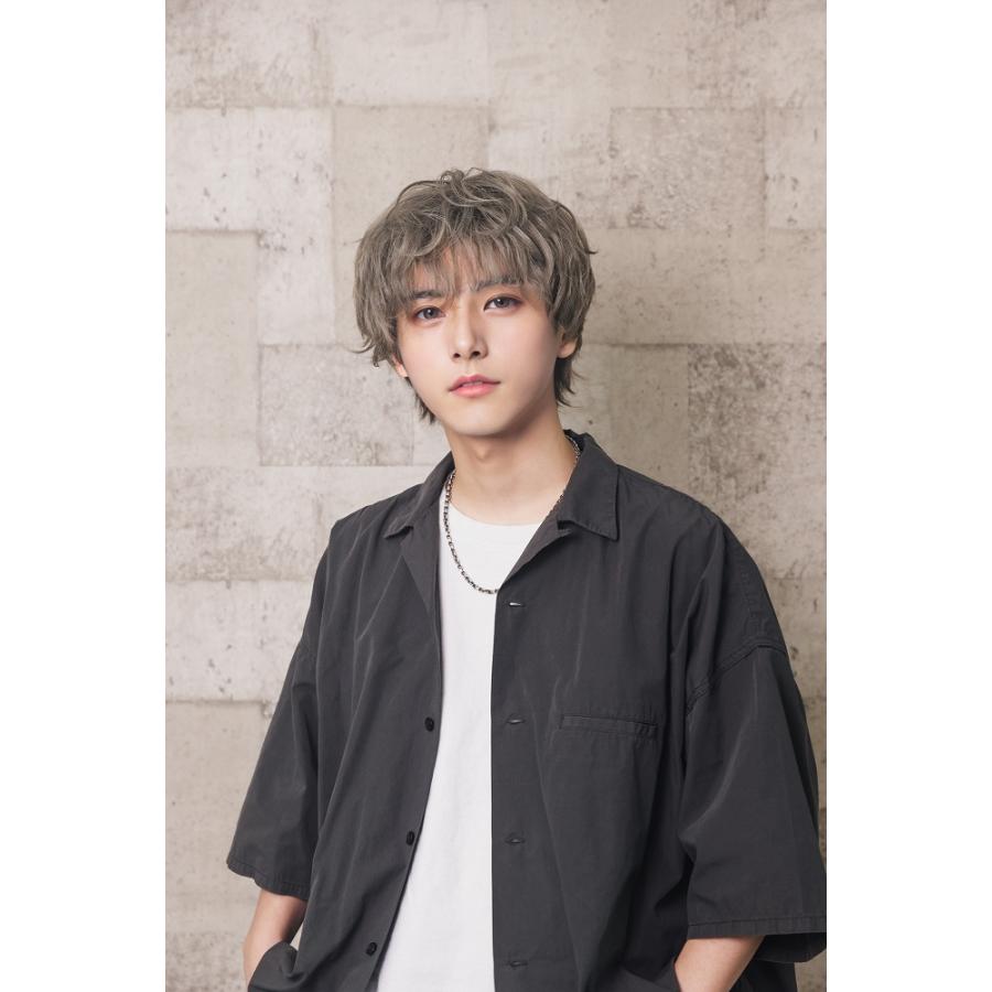 WIGGY RICHメンズ ニュアンスパーマ(アッシュベージュ)　      /メンズウィッグ 男性用 かつら ファッションウィッグ 男装用 仮装 イベント(_912149) |  | 11