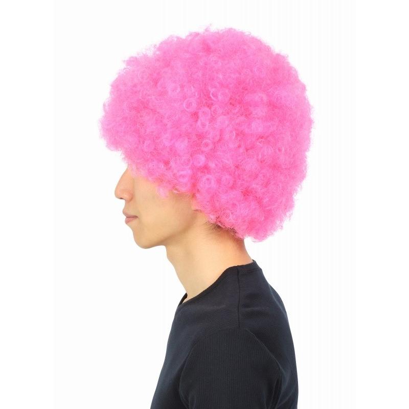 カツランド アフロ ピンク/      アフロヘアー ウィッグ かつら イベント 余興 ダンス コスプレ 祭り 仮装グッズ ハロウィン (C-0696_871460) |  | 03