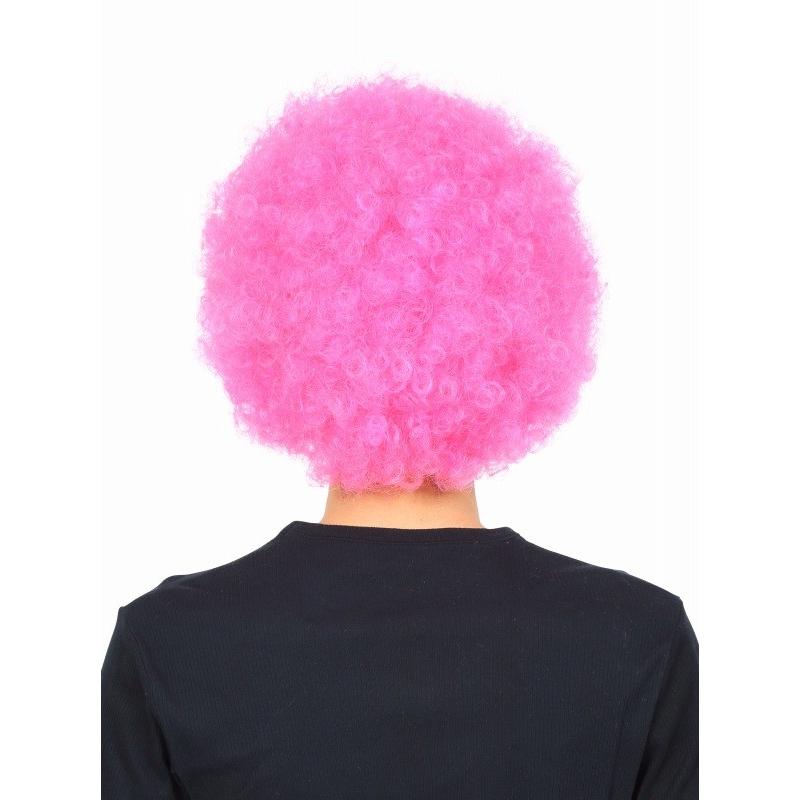 カツランド アフロ ピンク/      アフロヘアー ウィッグ かつら イベント 余興 ダンス コスプレ 祭り 仮装グッズ ハロウィン (C-0696_871460) |  | 04