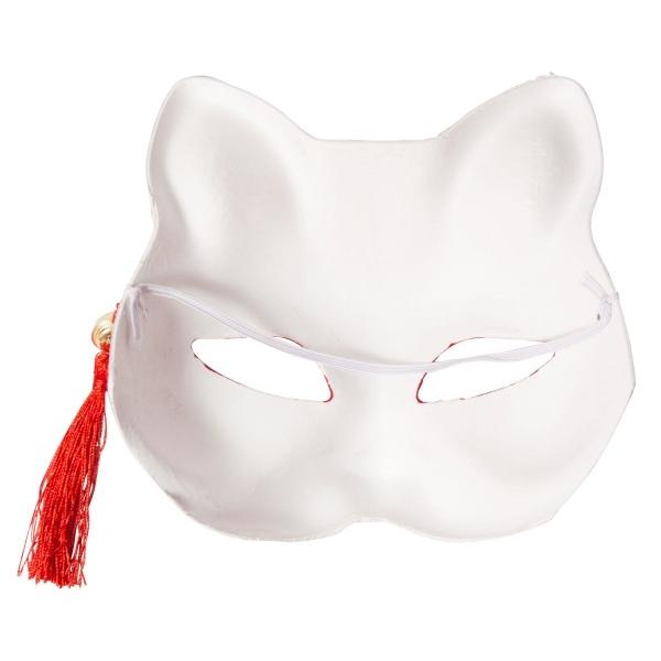 花鳥風月 きつね面 白 キツネ お面 白 コスプレ 半面マスク 仮装 C 0725 Ka0748 4547ccsn パーティークラッカーのカネコ 通販 Yahoo ショッピング