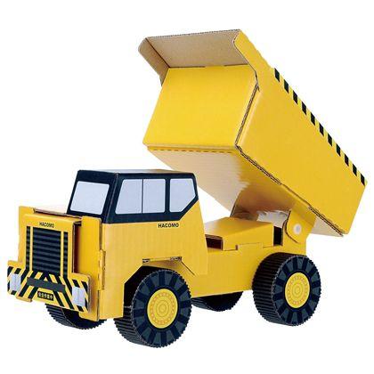 Hacomo ハコモ 働く車 ダンプカー ダンボール クラフト 工作 夏休み 自由研究 ペーパークラフト B 1707 1804 Kw0294 4547aaoq パーティークラッカーのカネコ 通販 Yahoo ショッピング