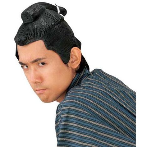 江戸かつら 股旅 時代劇 仮装 カツラ コスプレ 舞台グッズ 小道具 演劇