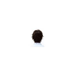 ヘアネット付 ラパンドアールオム フェザーショート スタンダードブラック      /メンズウィッグ 男性用 かつら コスプレ ファッション イベント (5660) |  | 02