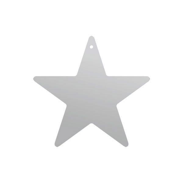“ゆうパケット対象” 七夕飾り 星型 短冊 銀 46-6181 1冊｜p-maruoka