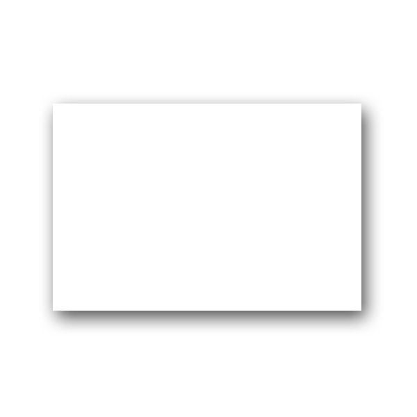 “ゆうパケット対象” 白無地カード F H295-00 95×130 (縦95 横130 枚数50枚) 1束｜p-maruoka