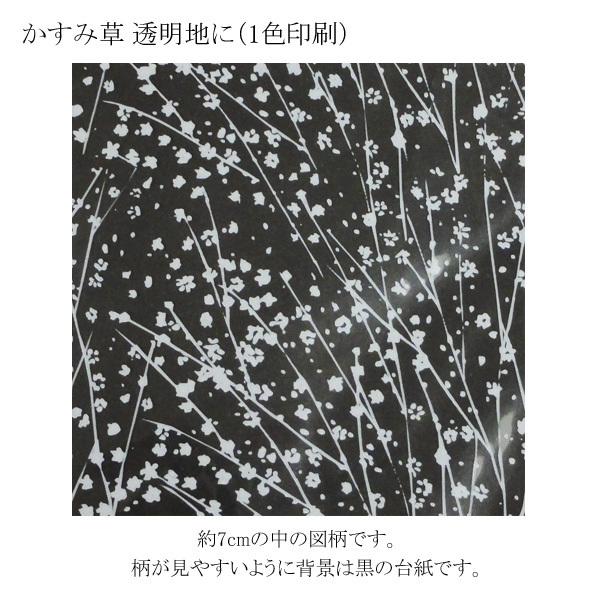 柄オーピーパック かすみ草 No.15-25 バラ 50枚/冊 500枚 : パッケージ
