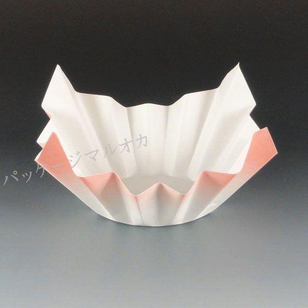 “送料無料/丸岡出荷” 紙鍋 ミニ色和紙鍋(桃色) SKA-149 (縦225 横225 底径100) 1500枚