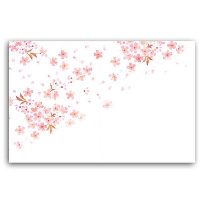 尺五まっと 花雅 HM-5 桜(2月〜4月) テーブルマット ランチョンマット