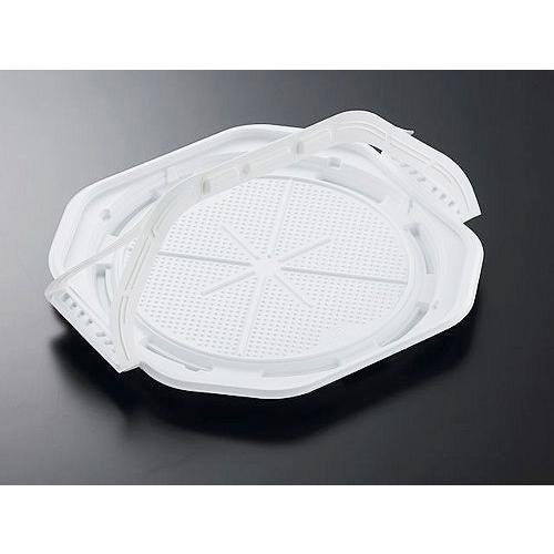 “送料無料/直送” ピザ容器 CT WRP 10インチ W 身 255×255 (縦315 横331 深さ23) 200枚