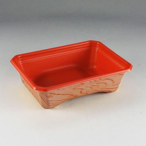 “送料無料/直送” 弁当容器 SD冨重 K16-12 R-幹Y 身 (縦161 横122 深さ45) 600枚