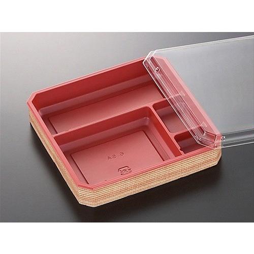 業務用食品容器 赤たもん杉（ボ）足付き 240個セット キッチン・食器 業務用食品容器 赤たもん杉（ボ）足付き 240個セット