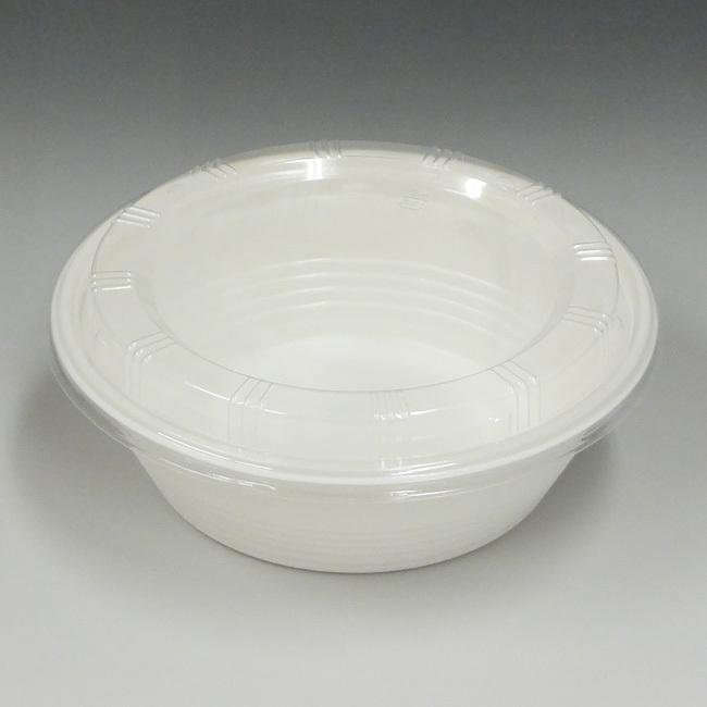“地域で無料/直送” “2点セット” パルプモールド容器 KMP丼180 ホワイト（180フタ付） 900枚/送料タイプ062