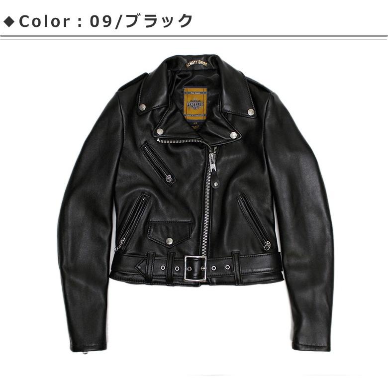 Schott WOMEN'S レディースのワンスターライダース ONE STAR STAR RIDERS LAMBSKIN 218W