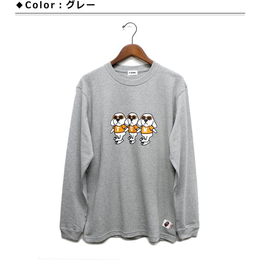 modem design(モデムデザイン) SUNGLASS DOG 長袖Ｔシャツ“アメリカ製コットンのＴシャツ”一味違う風合いのメンズロンＴ 2024年春モデル｜p-mrt｜05