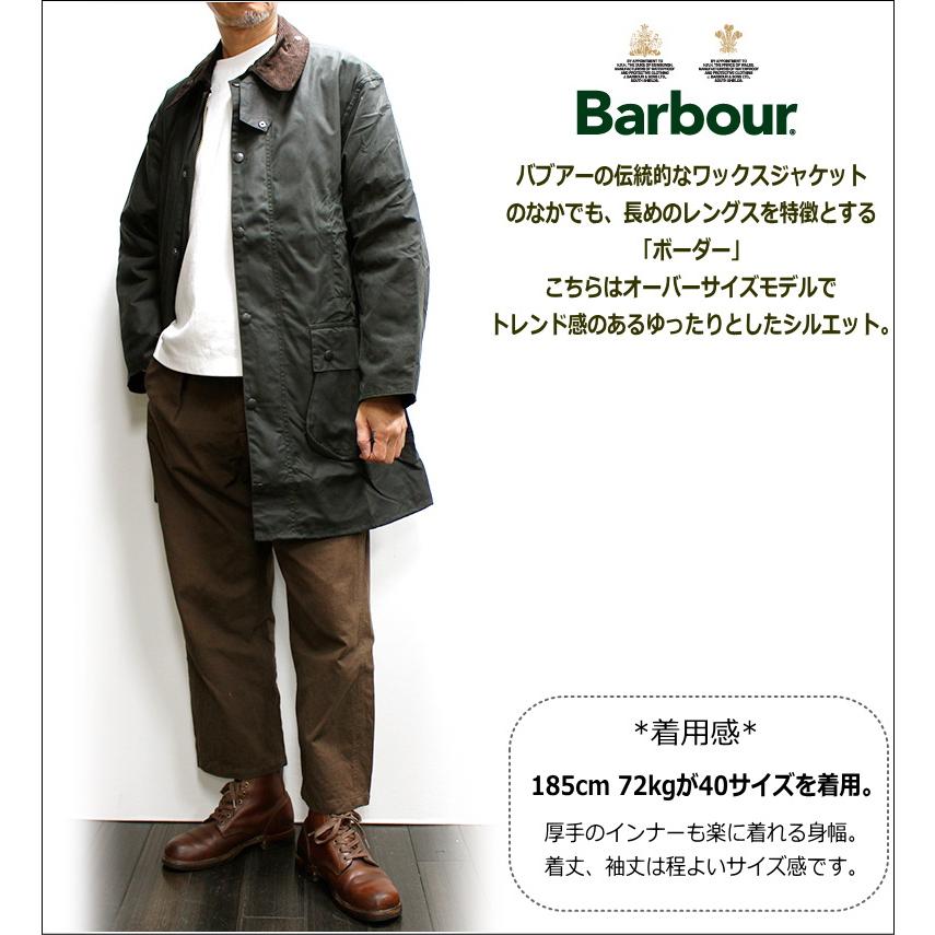 Barbour セール!Barbour Border OS WAX Jacket 2023年シーズン Barbour セール!Barbour Border OS WAX Jacket 2023年シーズン
